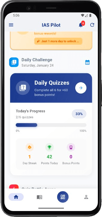 Performance analysis screen in IAS Pilot