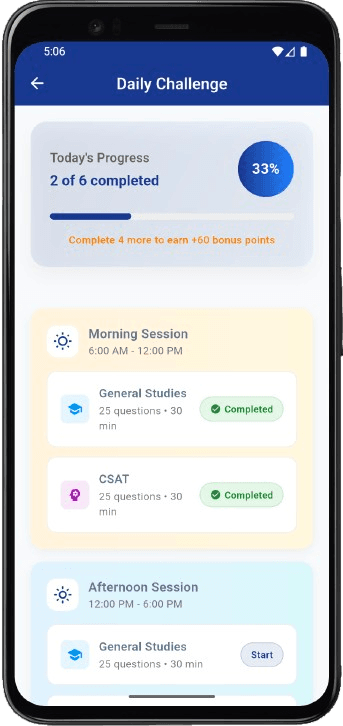Practice session screen in IAS Pilot